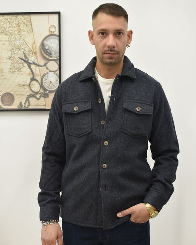 overshirt c/pellicciotto B-STYLE 26W14OS FLA959