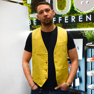 gilet bottoni contrasto GIANNI LUPO GL9710-S24