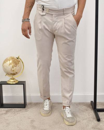 panta vita alta c/pence e risv. fisso GIANNI LUPO GN21794