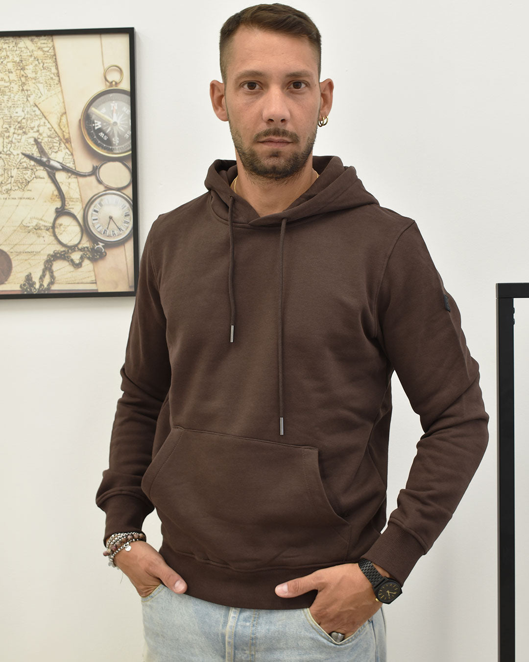 felpa cappuccio GIANNI LUPO GL2242F-F25