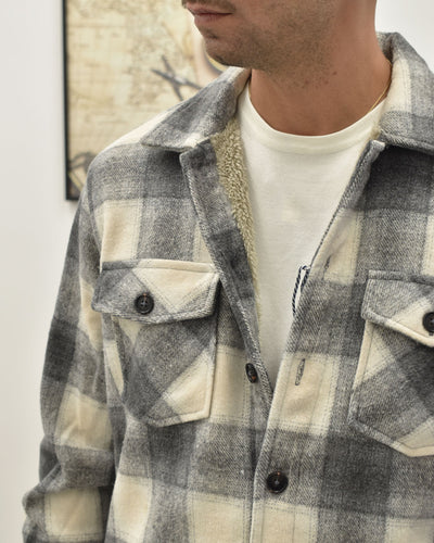 overshirt c/pellicciotto B-STYLE 26W14OS FLA928