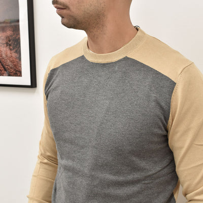 maglia bicolor melange MARKUP MK790053