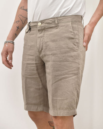 bermuda lino/cotone SQUAD FERMANI 225076