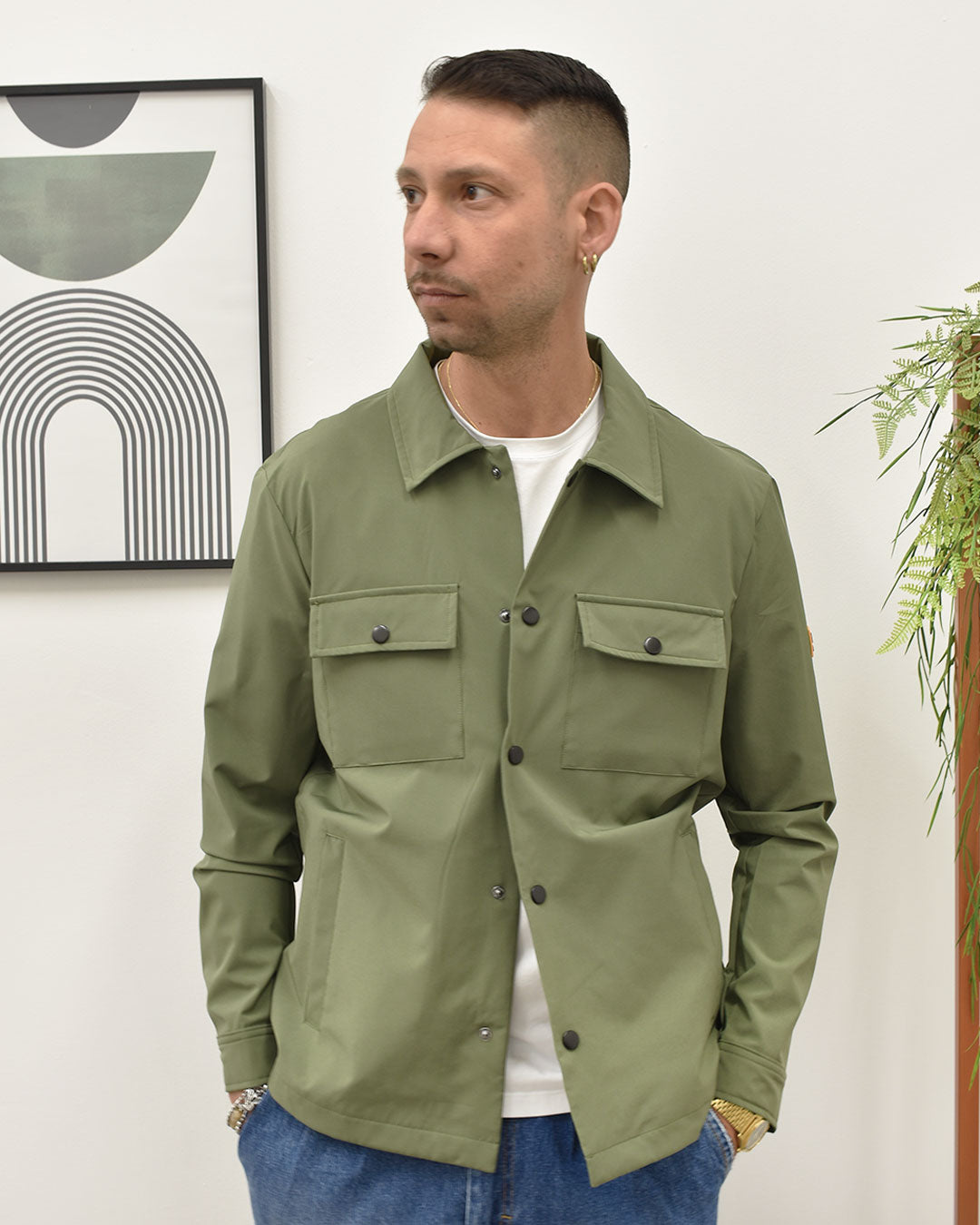 giubbotto mod. overshirt SQUAD GBS301