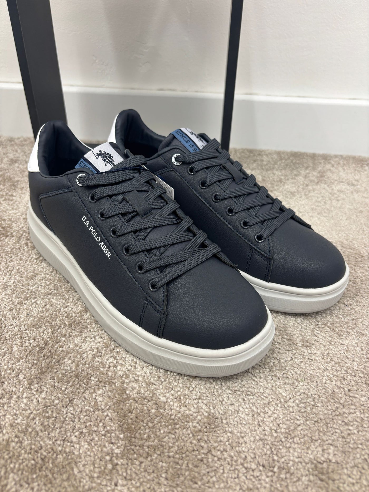 sneakers US POLO CODY013-DBL-WHI01