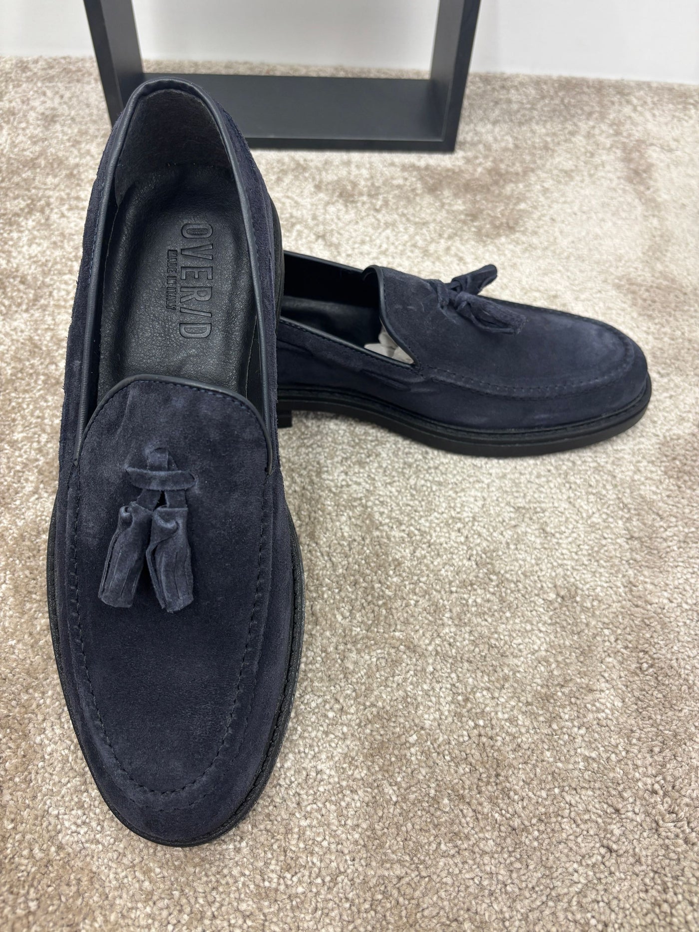 mocassino camoscio c/nappine OVERD-D OC1F2W5E21