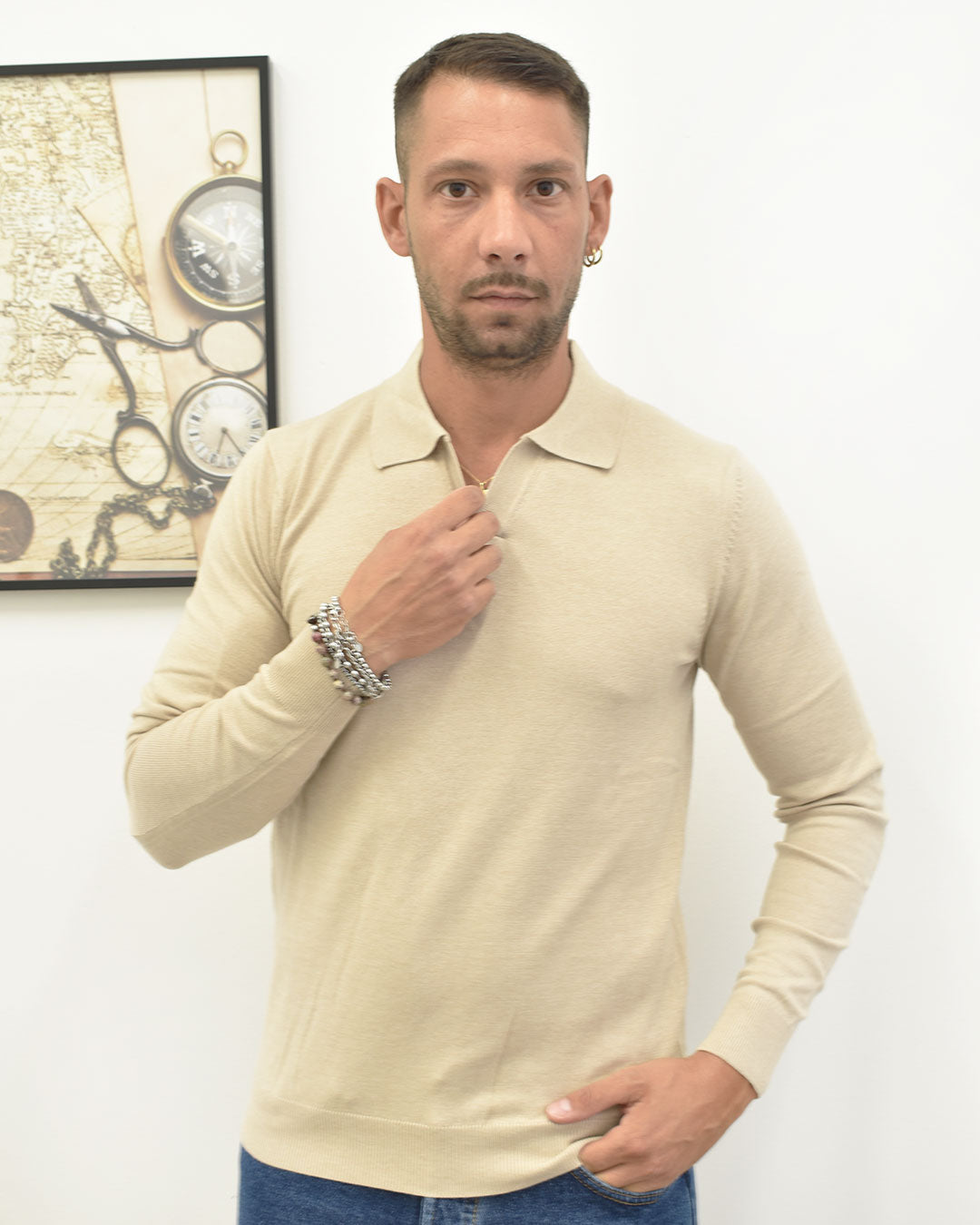 polo derby cashmere MARKUP MK9900114