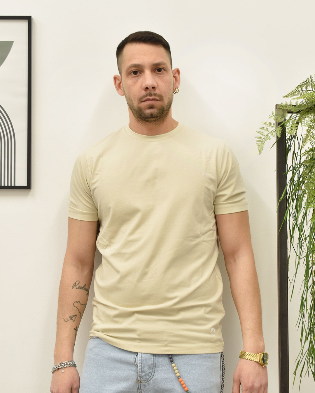t-shirt stretch tech MARKUP MK11008