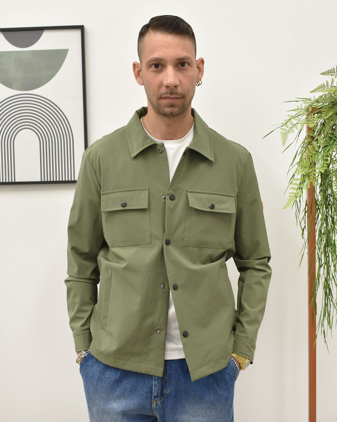 giubbotto mod. overshirt SQUAD GBS301