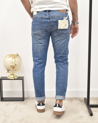 jeans slim 5 t. lav.med. GIANNI LUPO GL6379Q