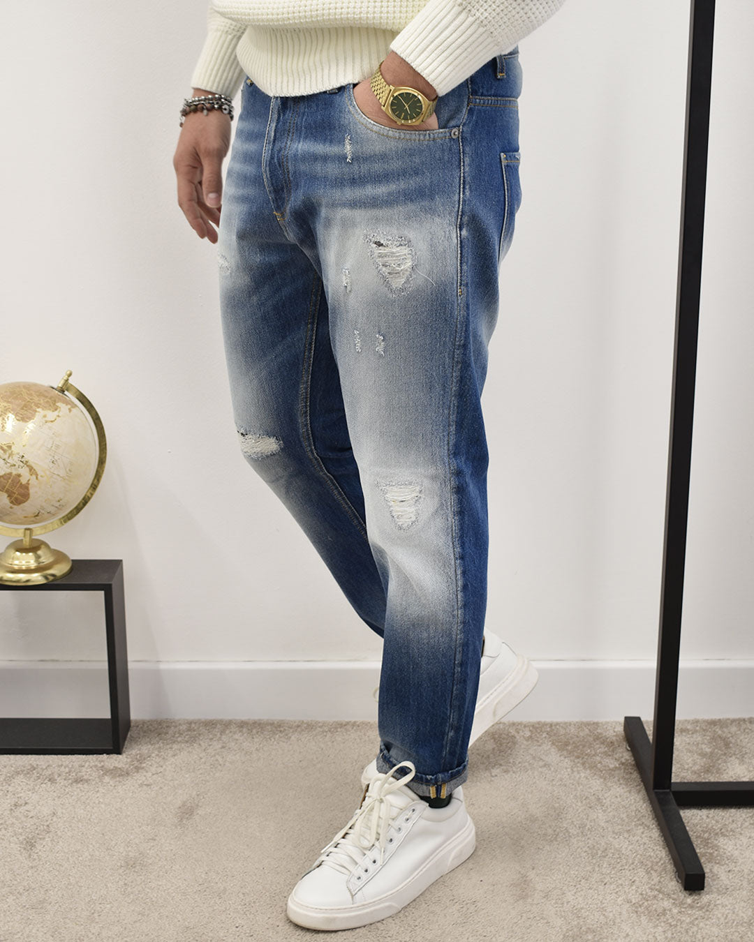 jeans regular c/strappi 2N2T 2N2T REGULAR C/STRAPPI