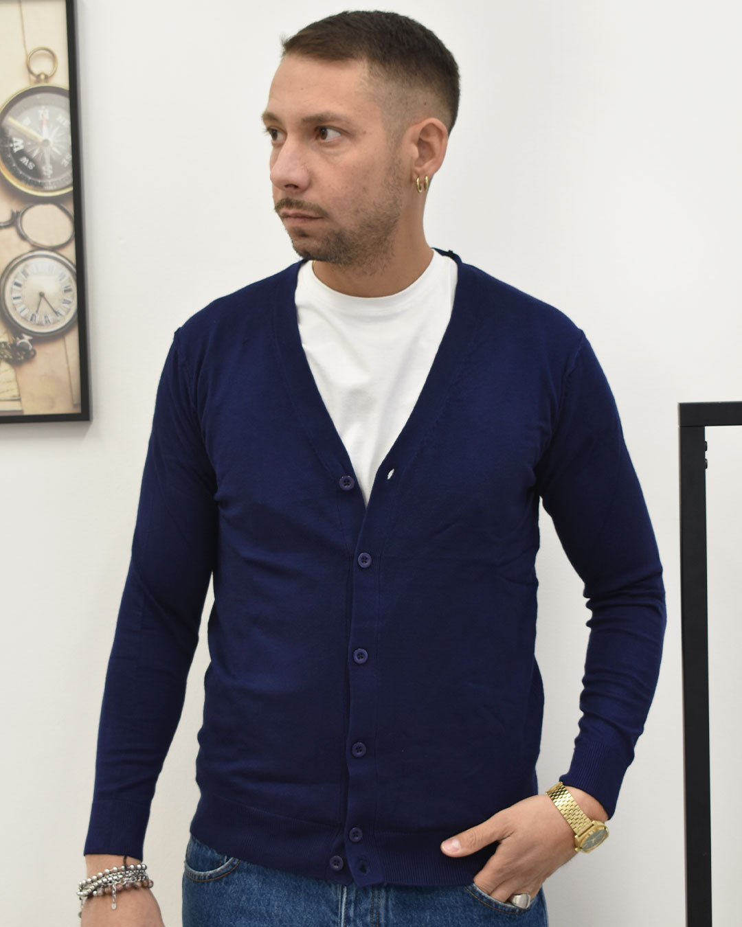 cardigan rasato OVERD-D OC1F2W5M05