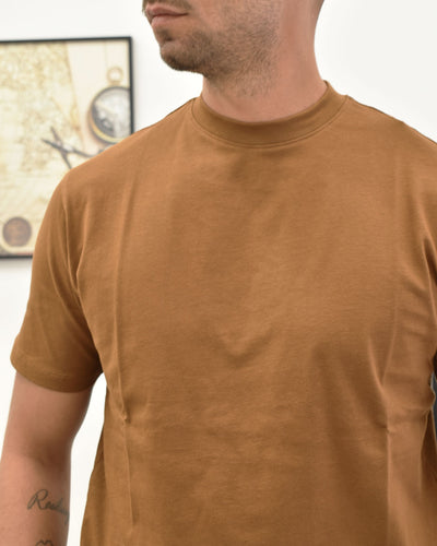 t-shirt slim collo stretto OVERD-D OC1F2W5T26
