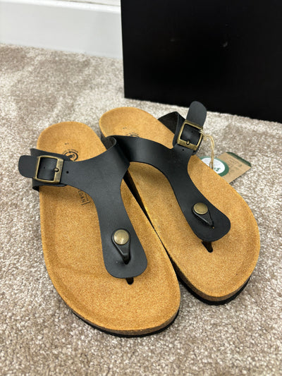 sandalo cuoio NATURAL WORLD 7032