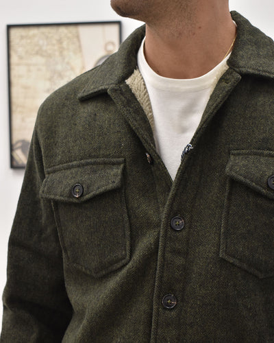 overshirt c/pellicciotto B-STYLE 26W14OS FLA959