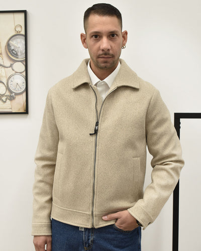 giubbino collo camicia pannetto TELAMIRA TE/2545