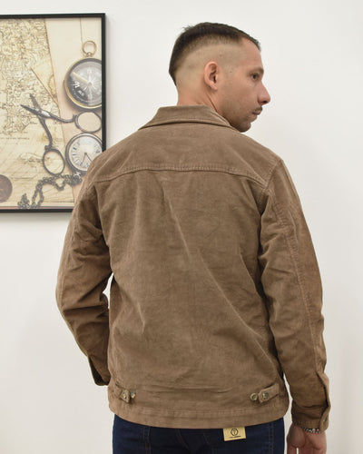 overshirt velluto B-STYLE 26W08OS