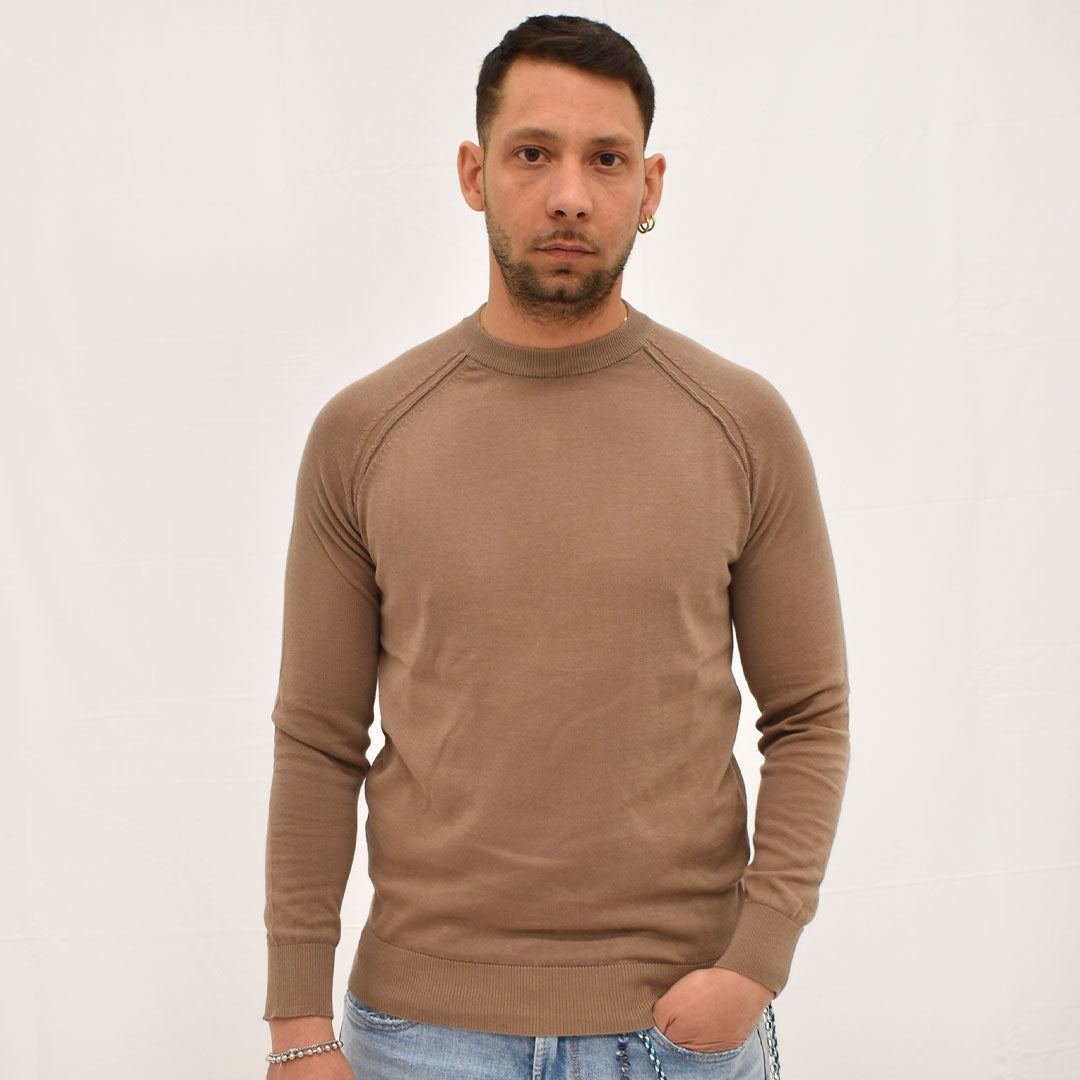 maglia cuciture rilievo OVERD-D OE1S2S4M07