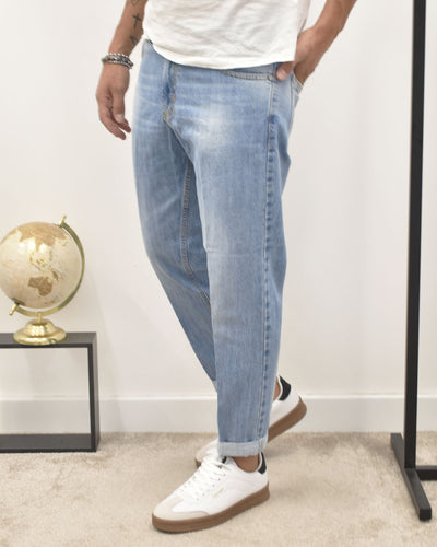 jeans carrot lav.chiaro BLACKSUNDAY 6231