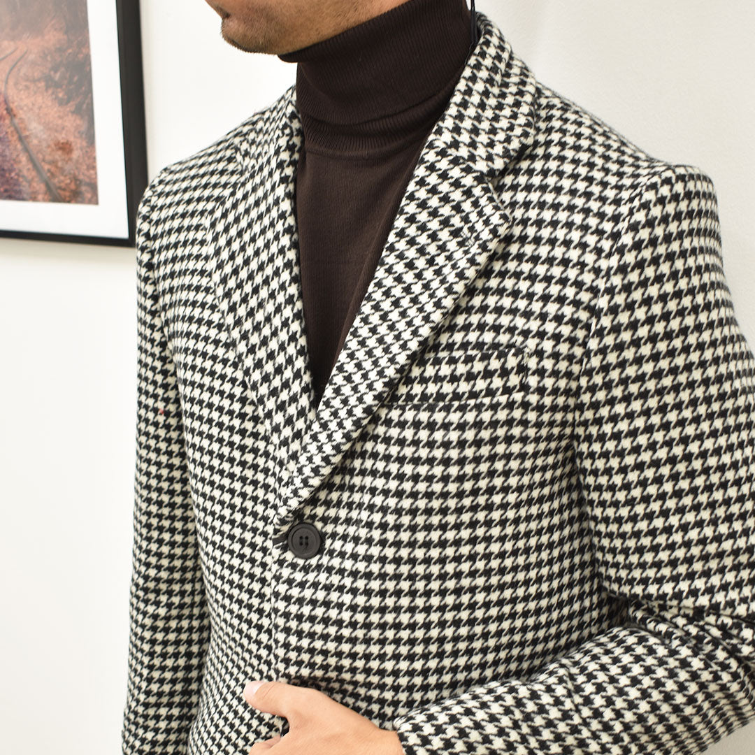 cappotto pied de poule GIANNI LUPO GL7016H