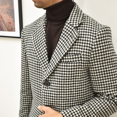 cappotto pied de poule GIANNI LUPO GL7016H