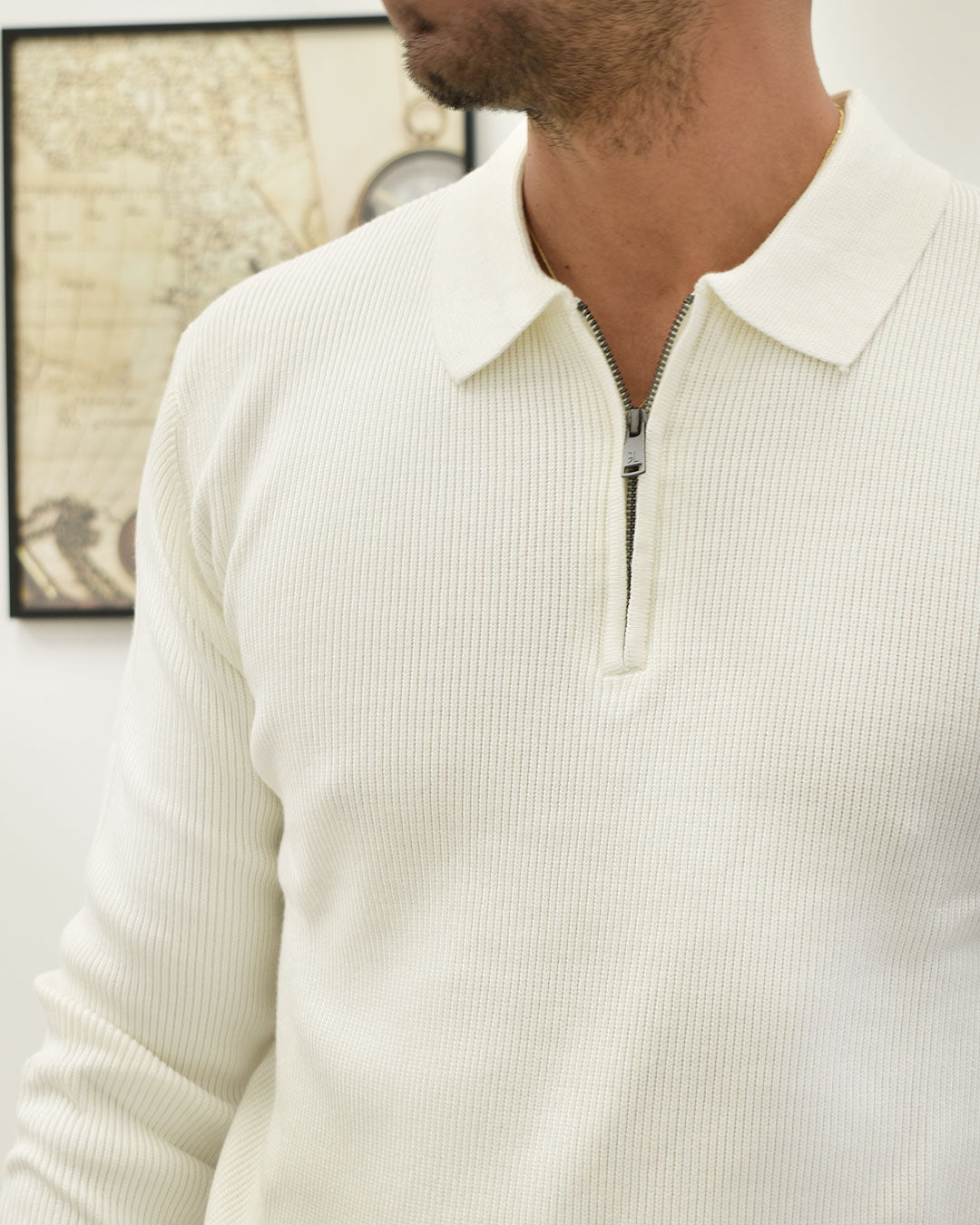 maglia polo zip GIANNI LUPO GL35133GZ