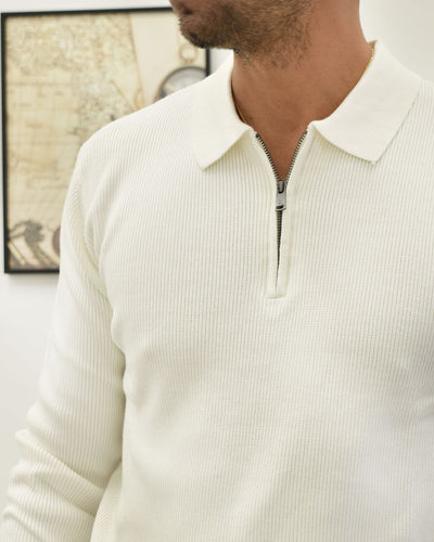 maglia polo zip GIANNI LUPO GL35133GZ