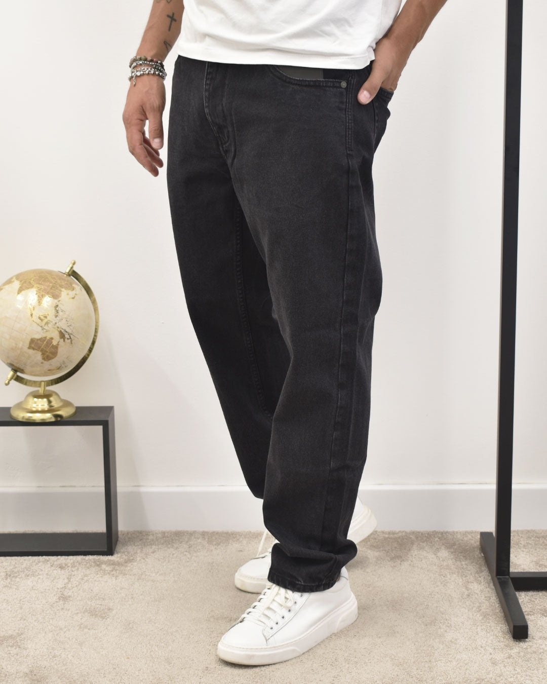 jeans nero f.largo IMPERIAL P8299JNBLA