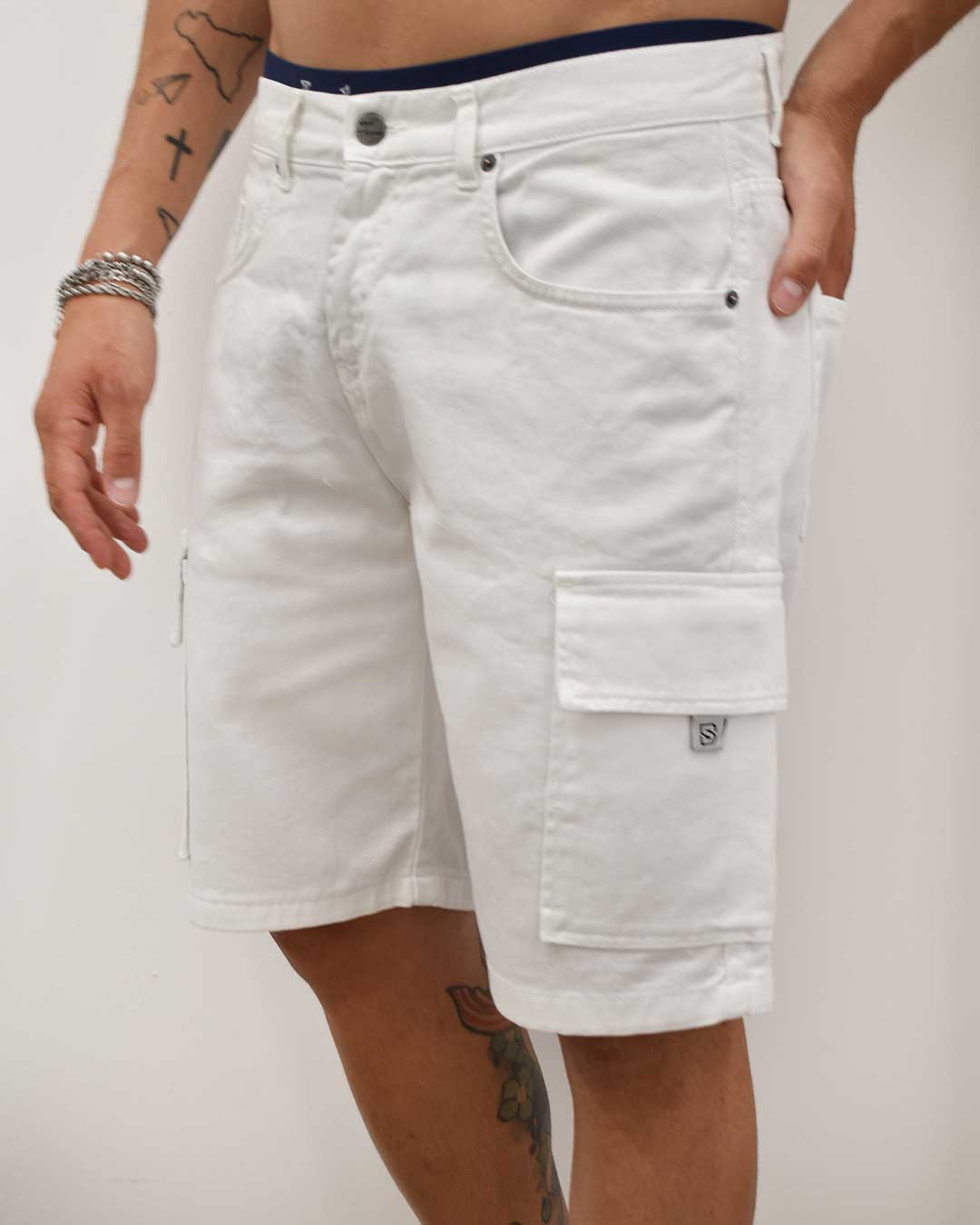 bermuda jeans color tasconi BLACKSUNDAY GA/2509