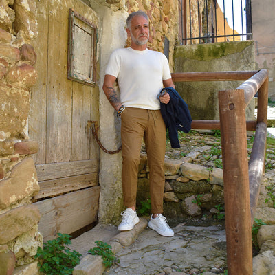 pantalaccio tess. goffrato GIANNI LUPO GL5140BD