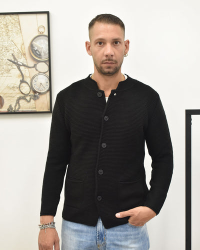 giacca coreana in maglia BLACKSUNDAY BK77007