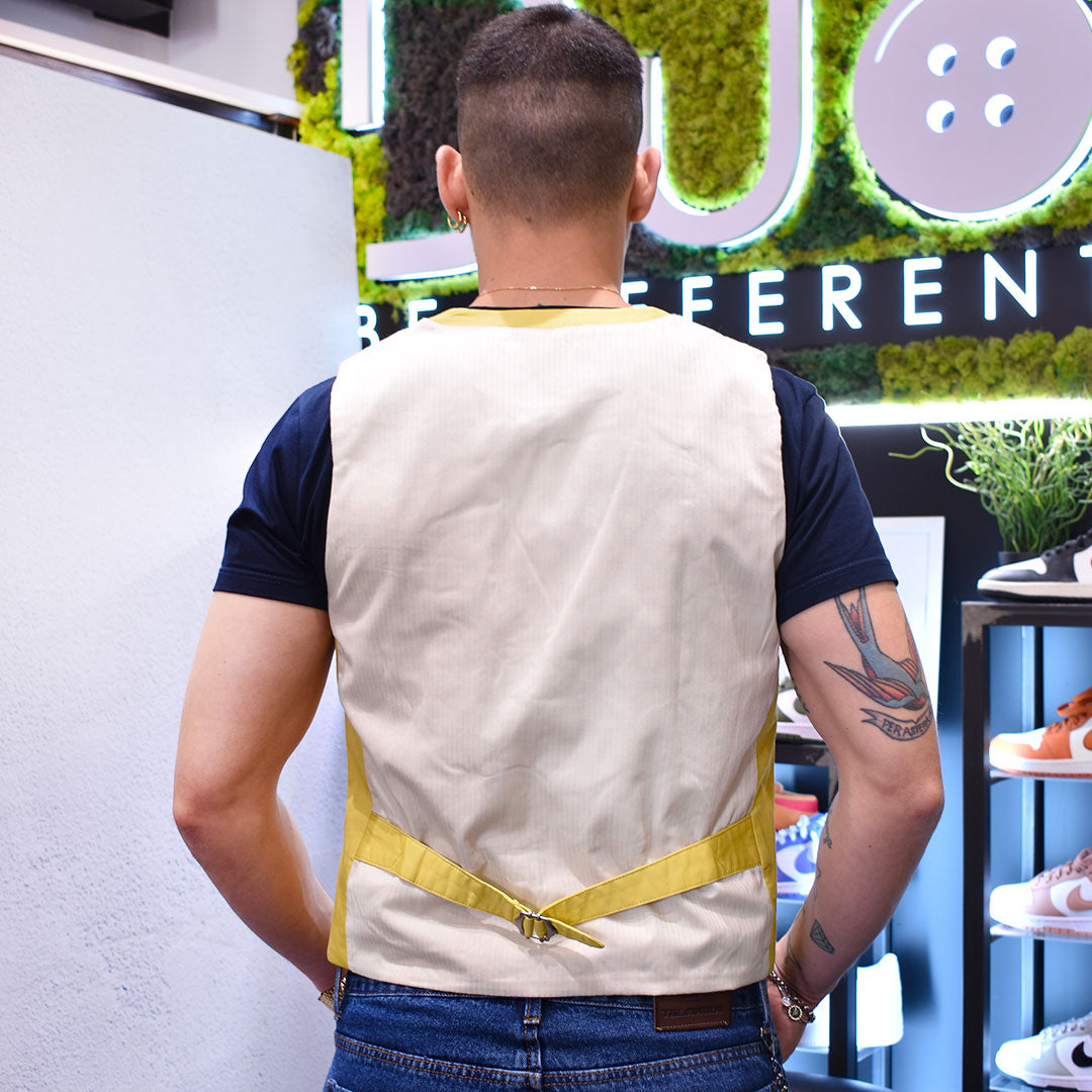 gilet bottoni contrasto GIANNI LUPO GL9710-S24