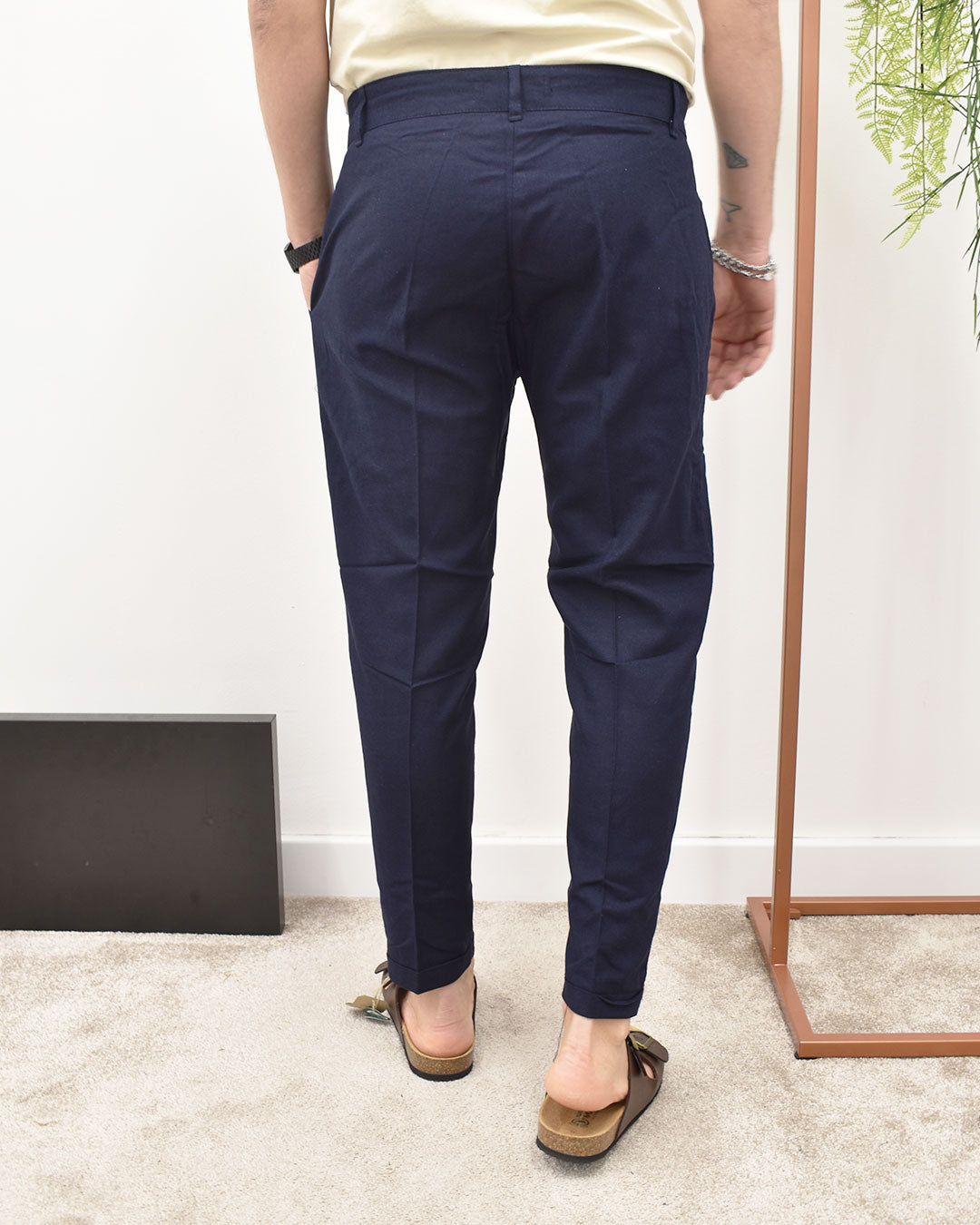 panta lino c/risv. fisso DIFFERENT DIFF-UG95/25