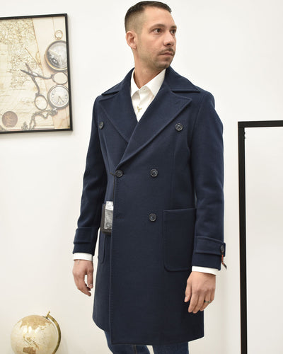 cappotto spigato d/petto TELAMIRA GTG05115