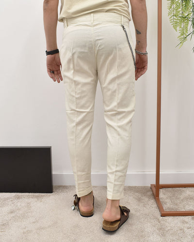 panta lino c/risv. fisso DIFFERENT DIFF-UG95/25