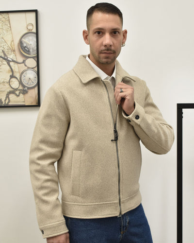 giubbino collo camicia pannetto TELAMIRA TE/2545