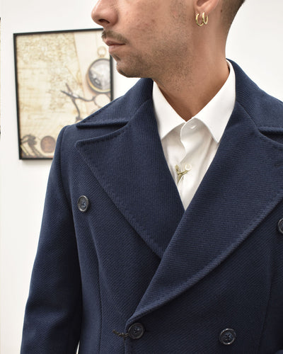 cappotto spigato d/petto TELAMIRA GTG05115