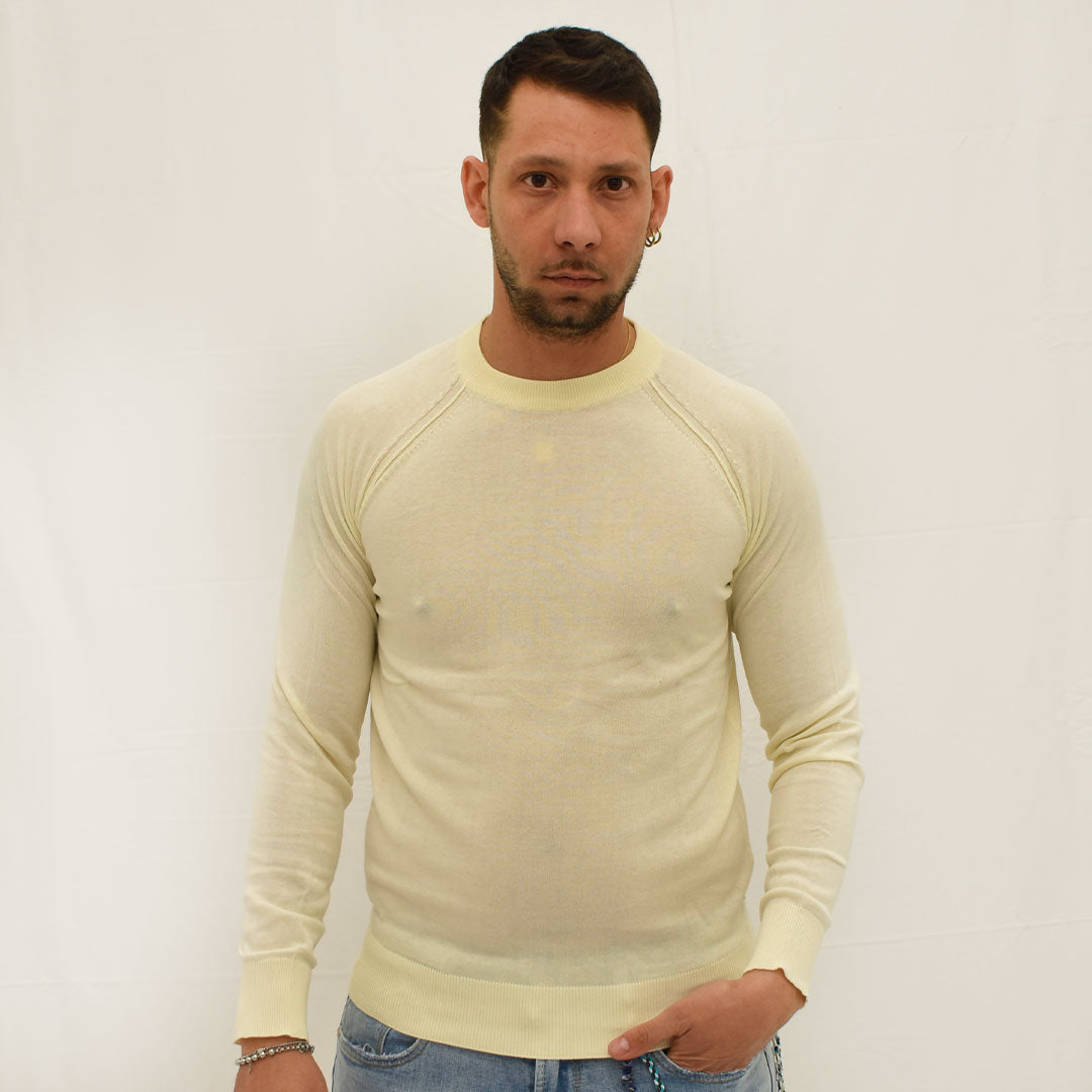 maglia cuciture rilievo OVERD-D OE1S2S4M07
