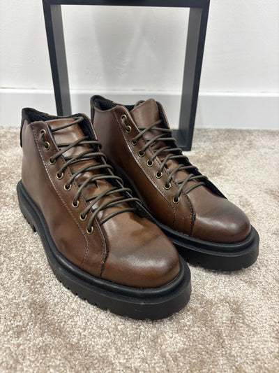 polacchino pelle carrarmato OVERD-D OC1F2W5E20