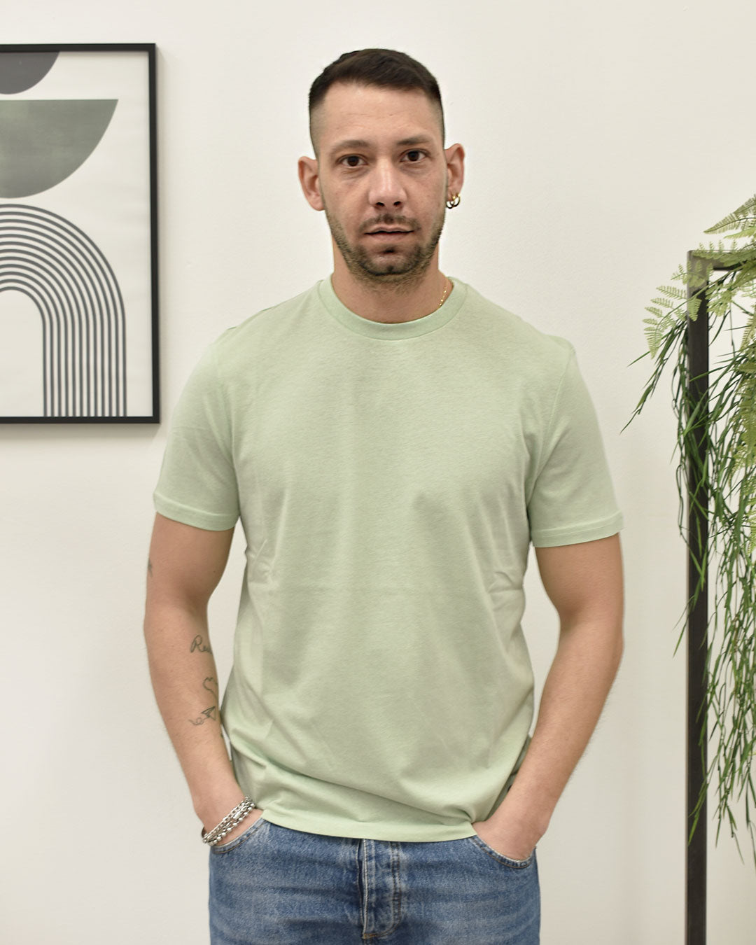 t-shirt basic fine cotton MARKUP MK11013