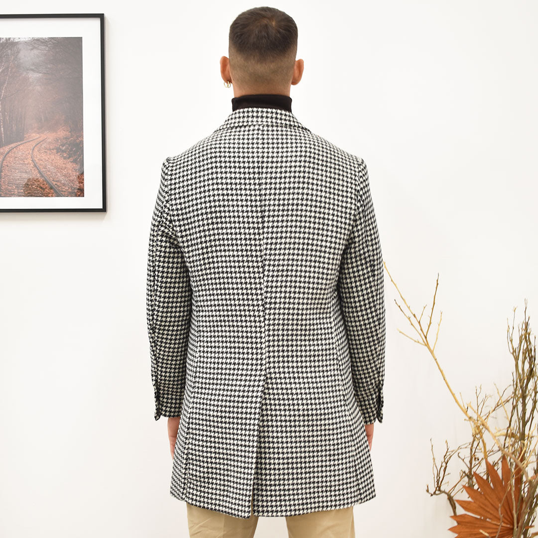 cappotto pied de poule GIANNI LUPO GL7016H