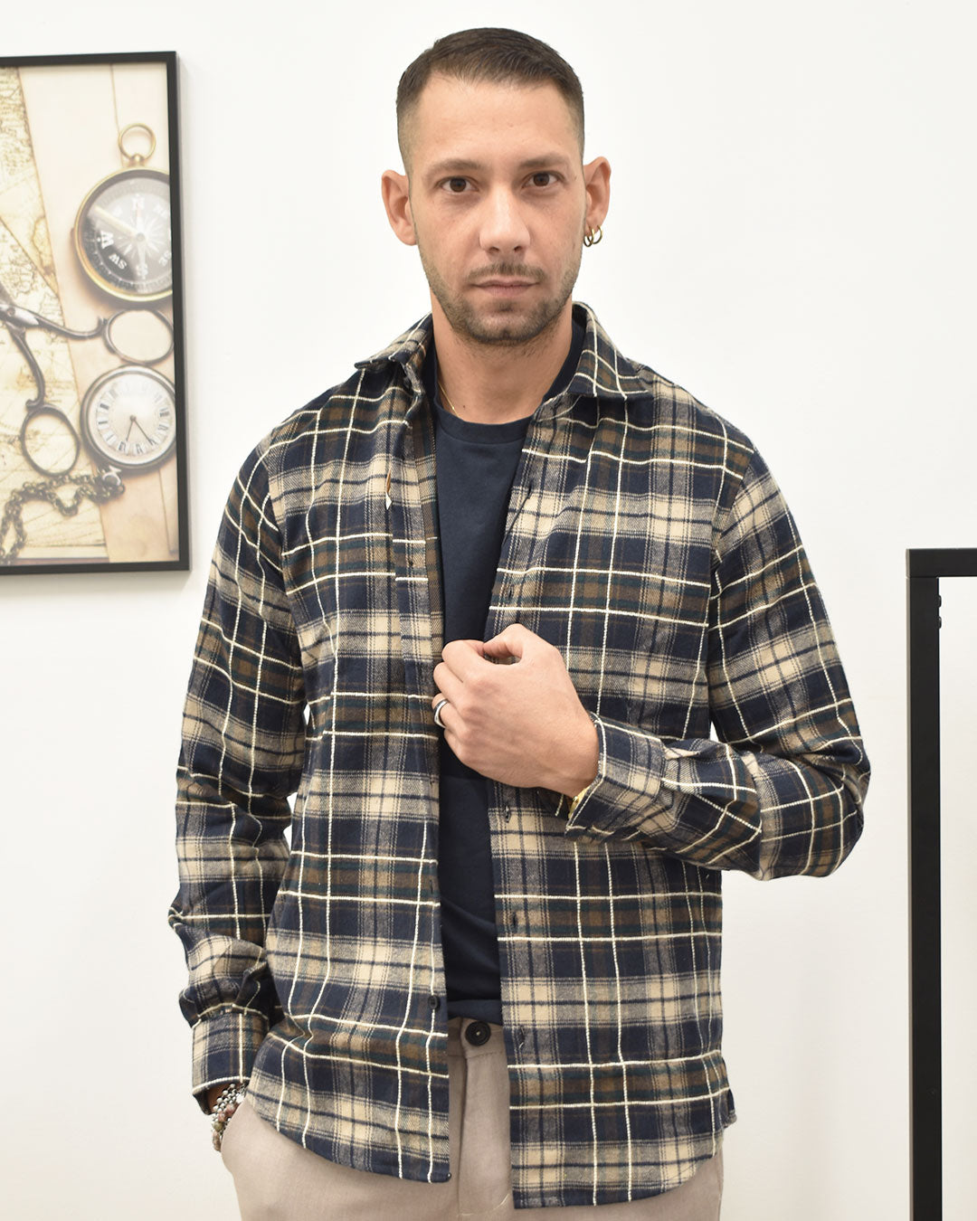 camicia quadri flanella MARKUP MK9930020