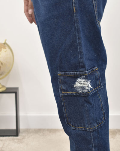 jeans cargo lav.scuro BLACKSUNDAY BELGRADO