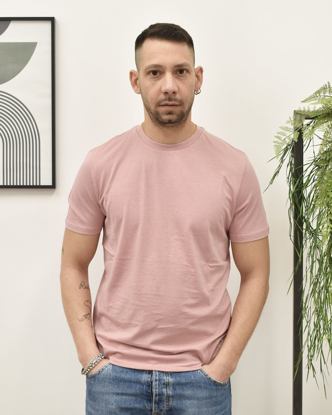 t-shirt basic fine cotton MARKUP MK11013