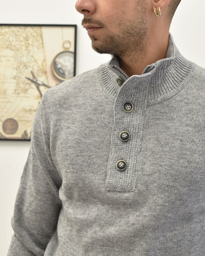 maglia lupetto c/bottoni GIANNI LUPO GL35078-F25
