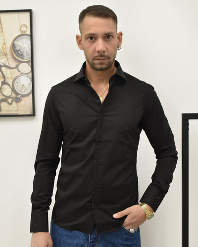 camicia basic DI BIASI GU1052R PANAREA