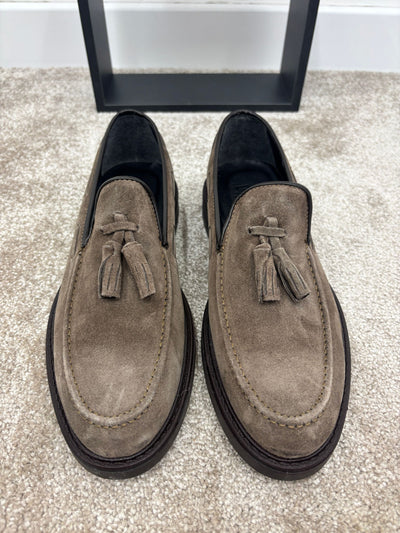 mocassino camoscio c/nappine OVERD-D OC1F2W5E21