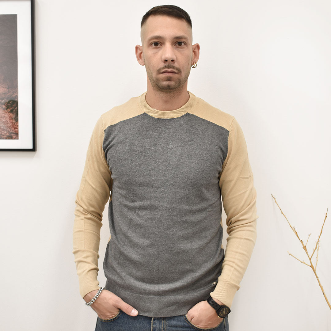 maglia bicolor melange MARKUP MK790053