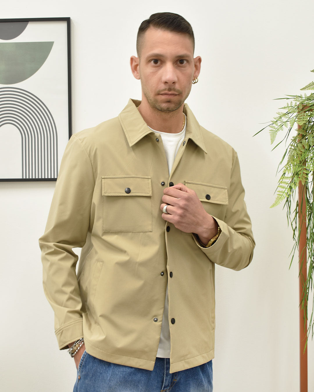 giubbotto mod. overshirt SQUAD GBS301