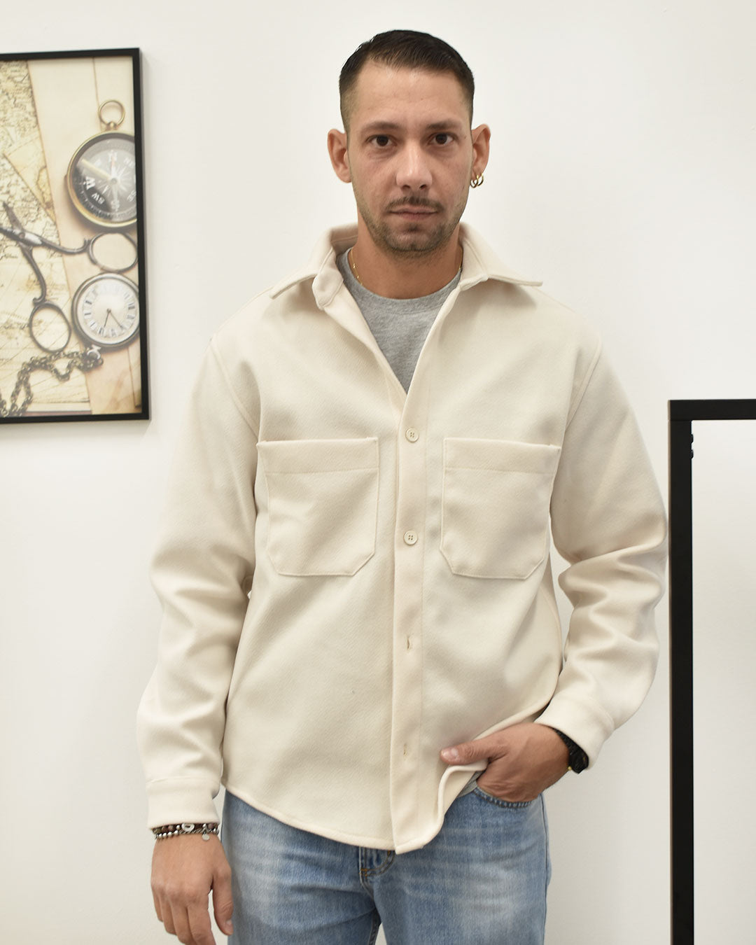 camicione pannetto THE BROTHERS BRAND UM749